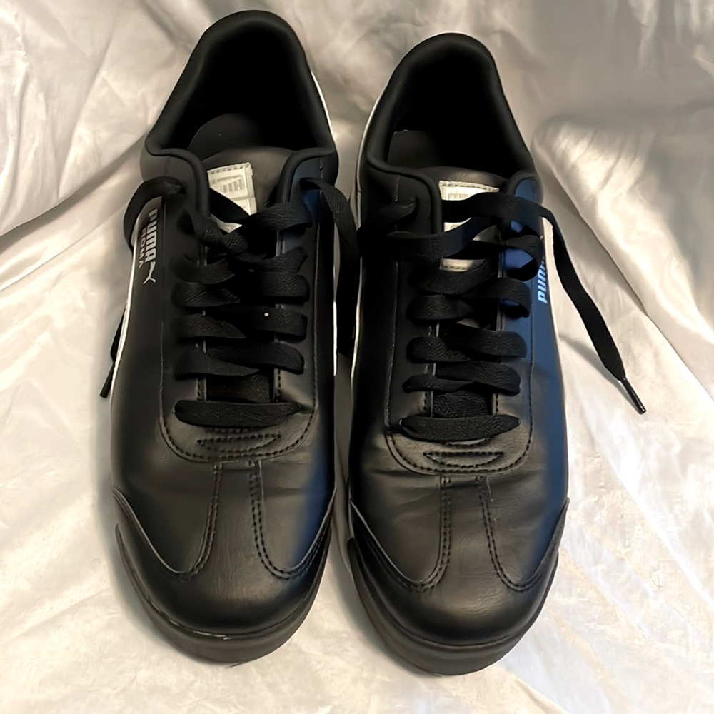 Black and White Pumas- Worn only Once- Twice-They’re a twelve but they run small